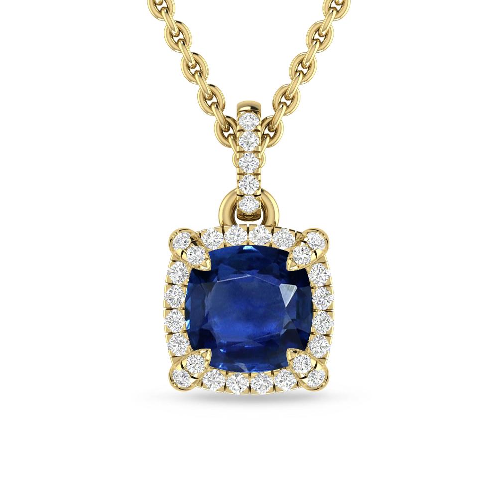 Yellow Gold - Sapphire