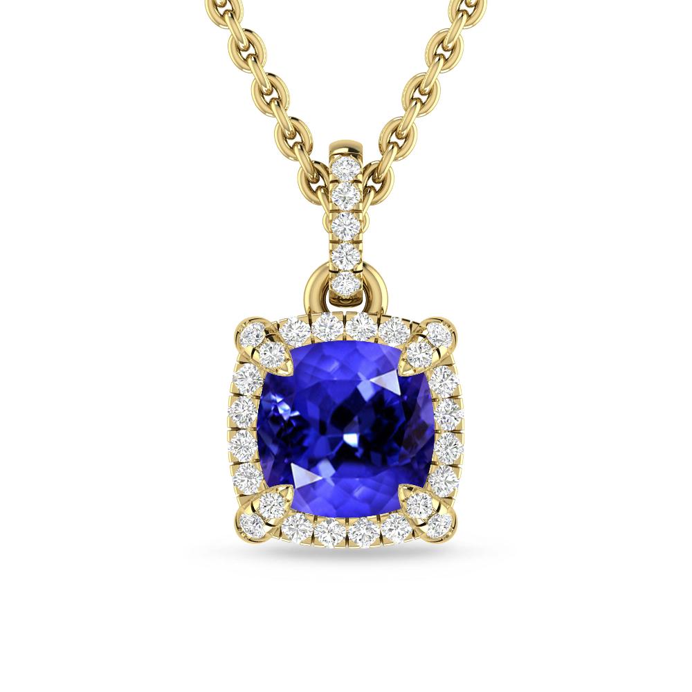 Yellow Gold - Tanzanite