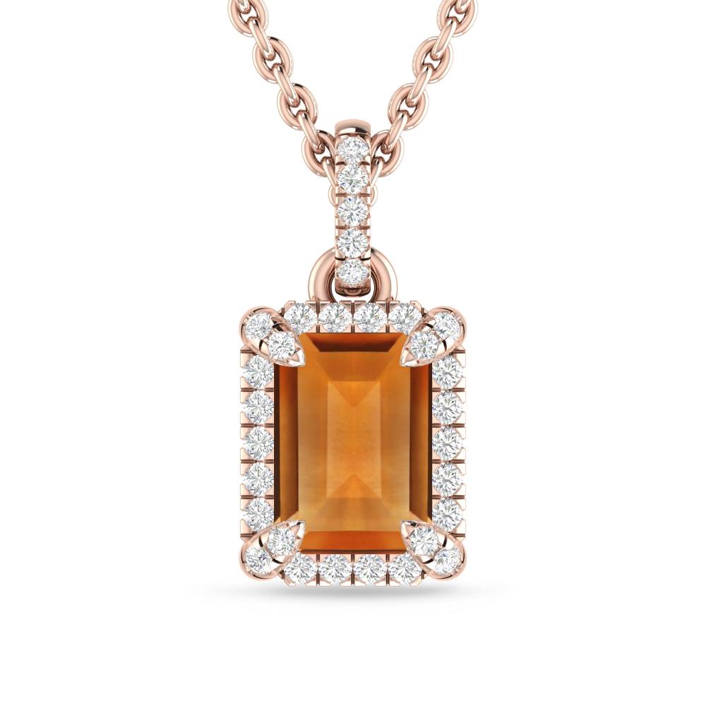 Rose Gold - Citrine