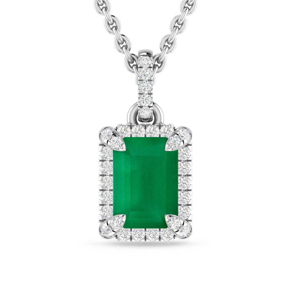 White Gold - Emerald