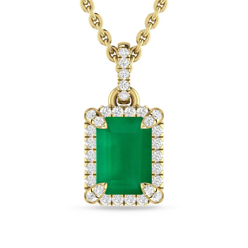 Yellow Gold - Emerald