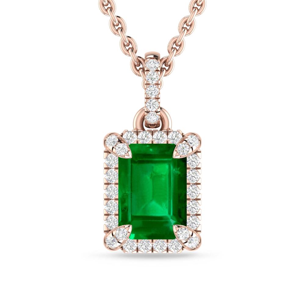 Rose Gold - Emerald