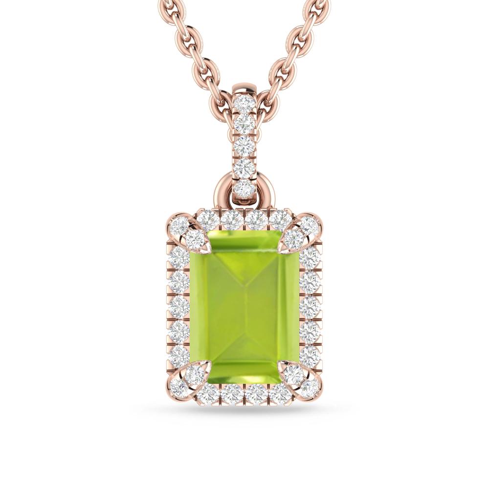 Rose Gold - Peridot