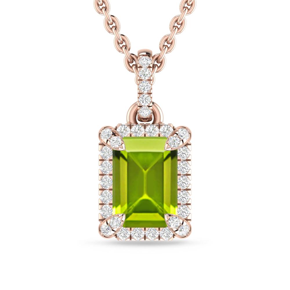 Rose Gold - Peridot