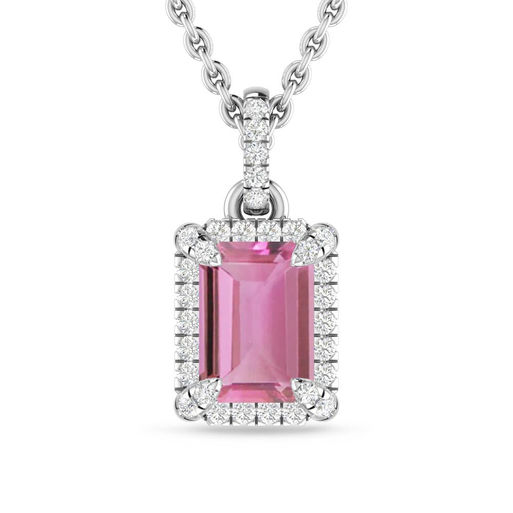 White Gold - Pink Tourmaline