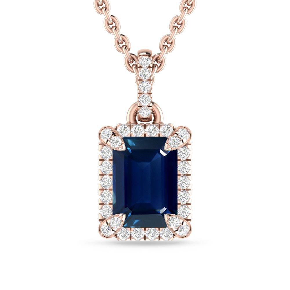 Rose Gold - Sapphire