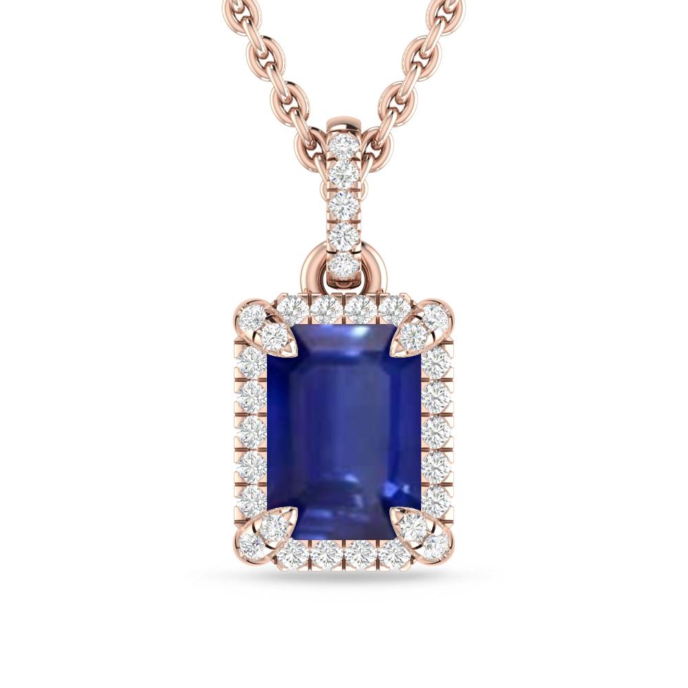 Rose Gold - Sapphire