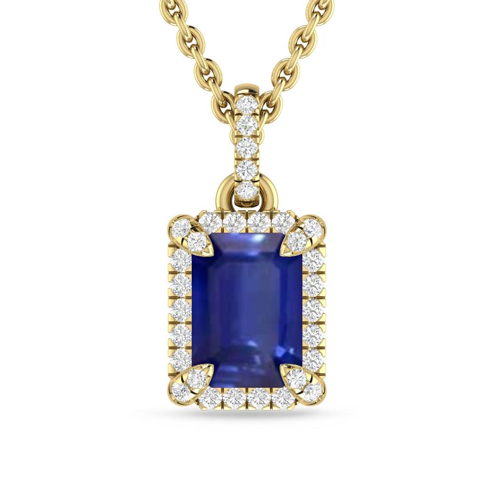 Yellow Gold - Sapphire