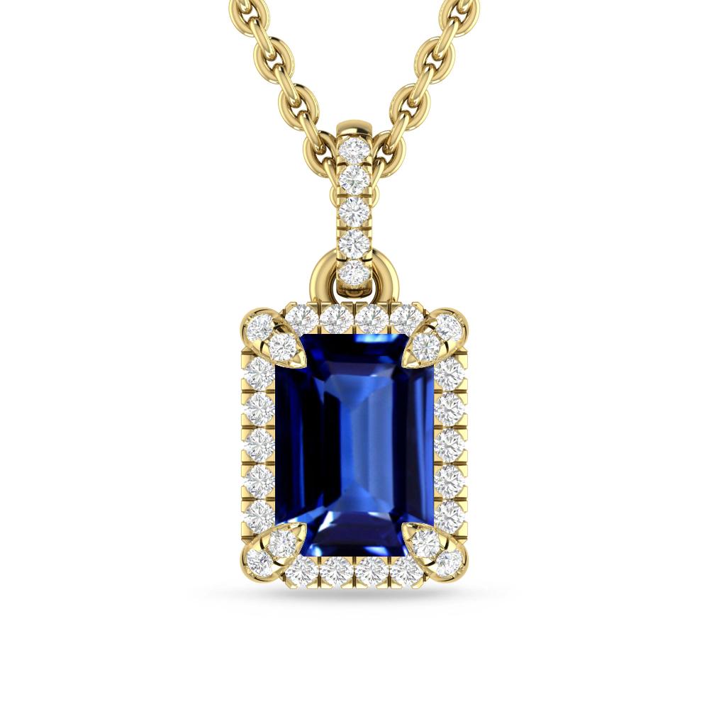 Yellow Gold - Sapphire