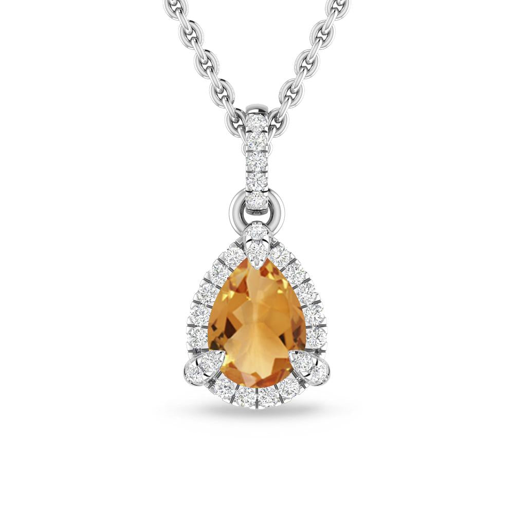 White Gold - Citrine
