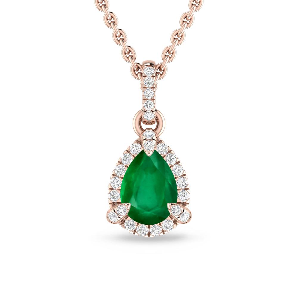 Rose Gold - Emerald