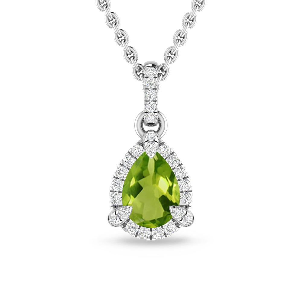 White Gold - Peridot