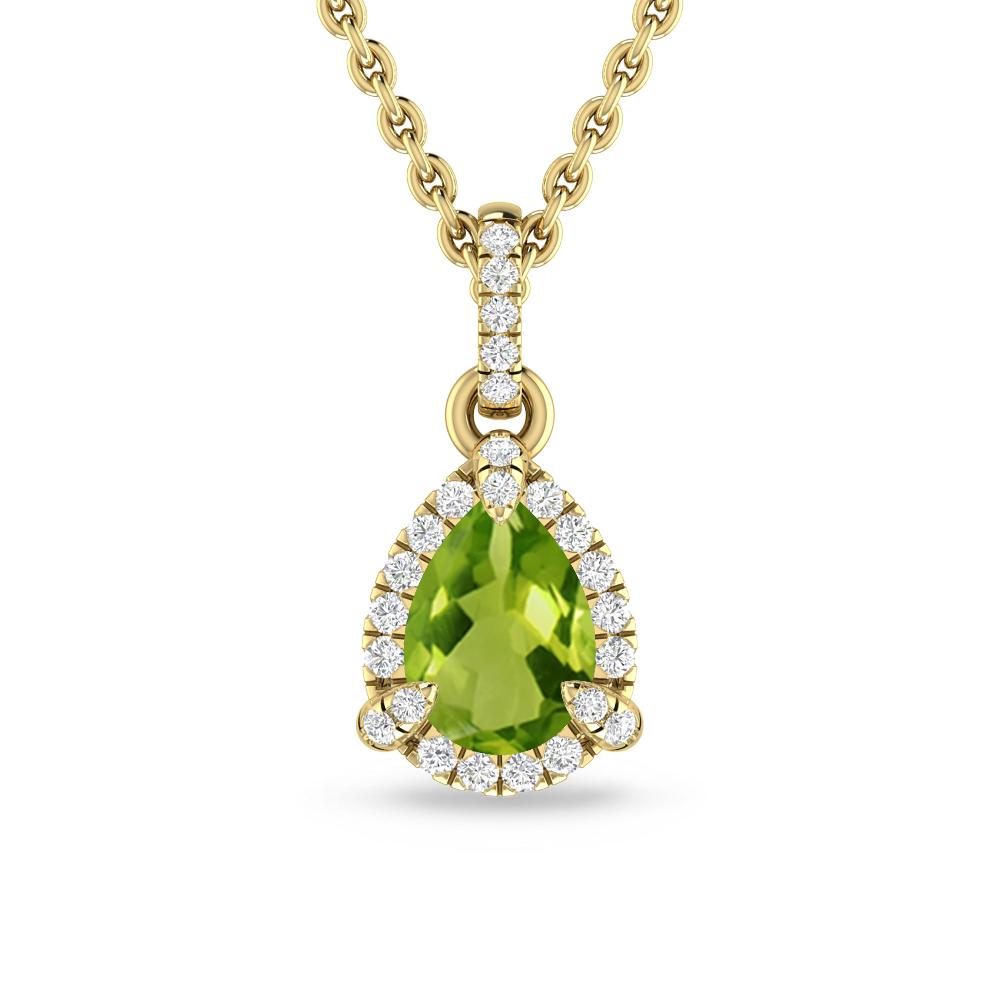 Yellow Gold - Peridot