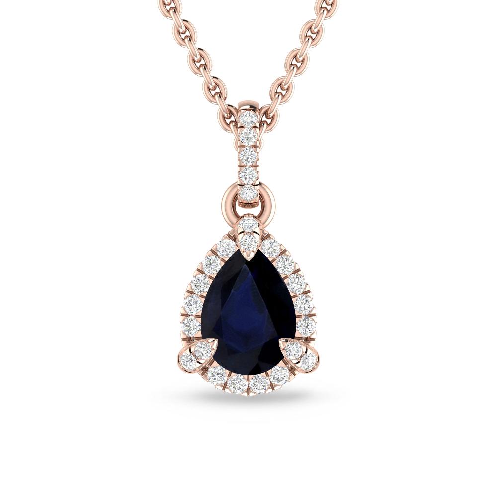 Rose Gold - Sapphire