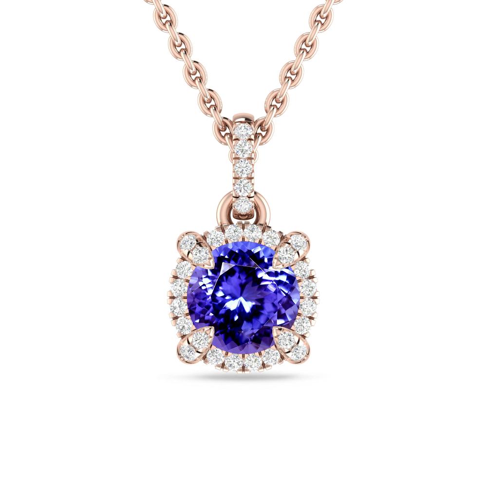 Rose Gold - Tanzanite