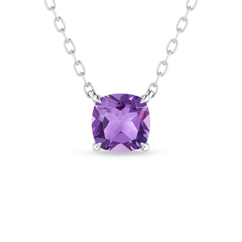 White Gold - Amethyst