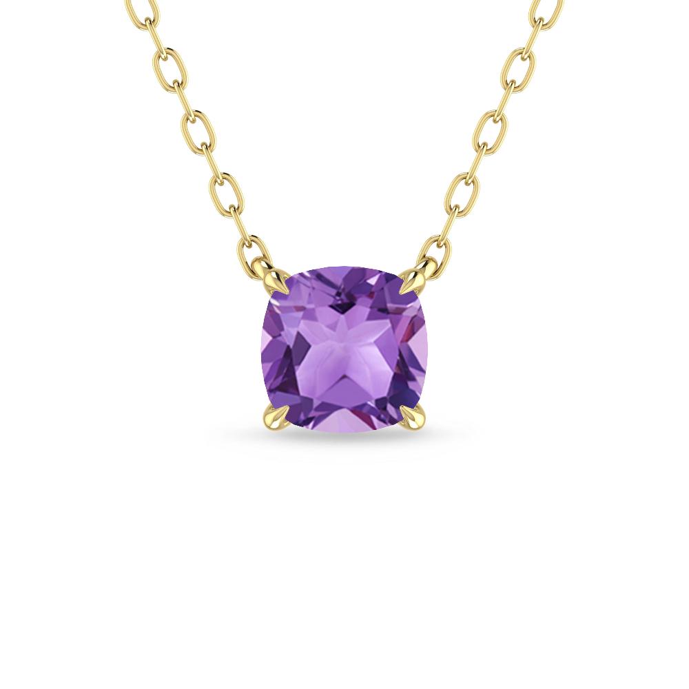 Yellow Gold - Amethyst