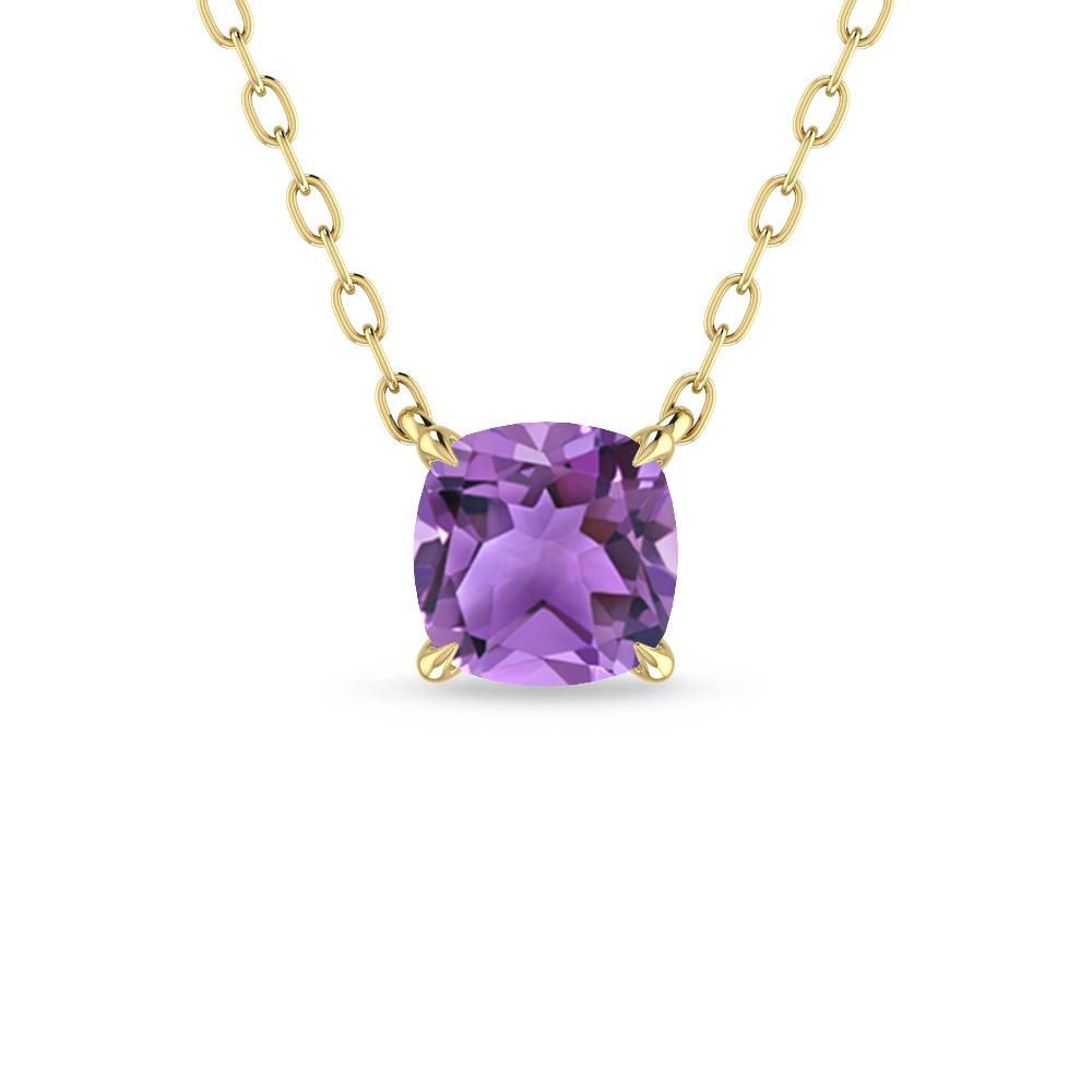 Yellow Gold - Amethyst