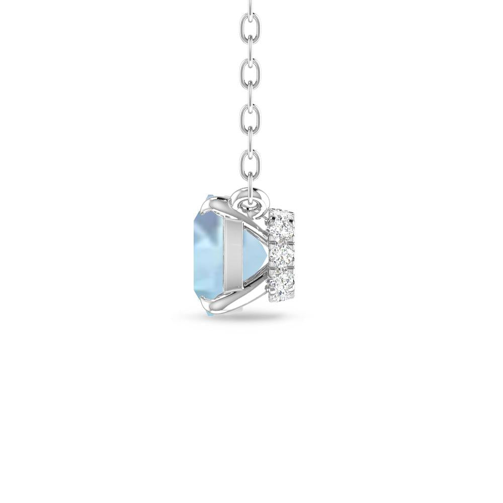 White Gold - Aquamarine