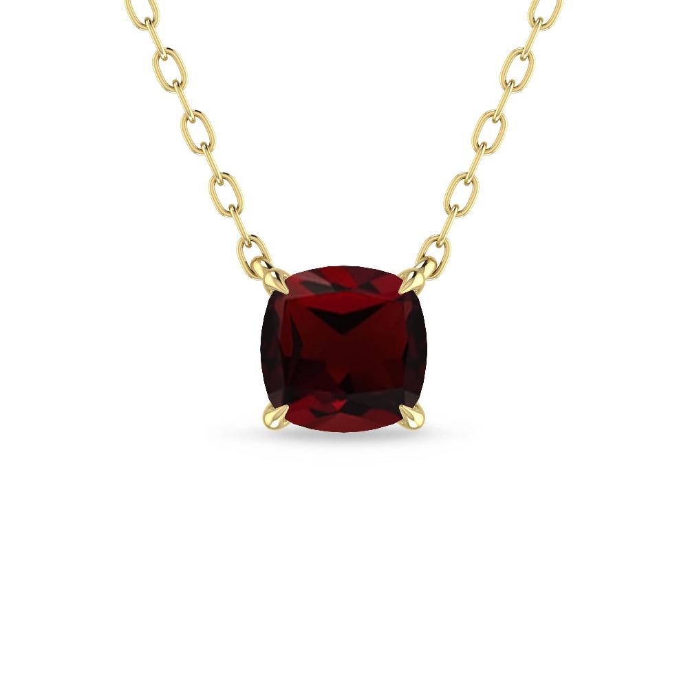 Yellow Gold - Garnet