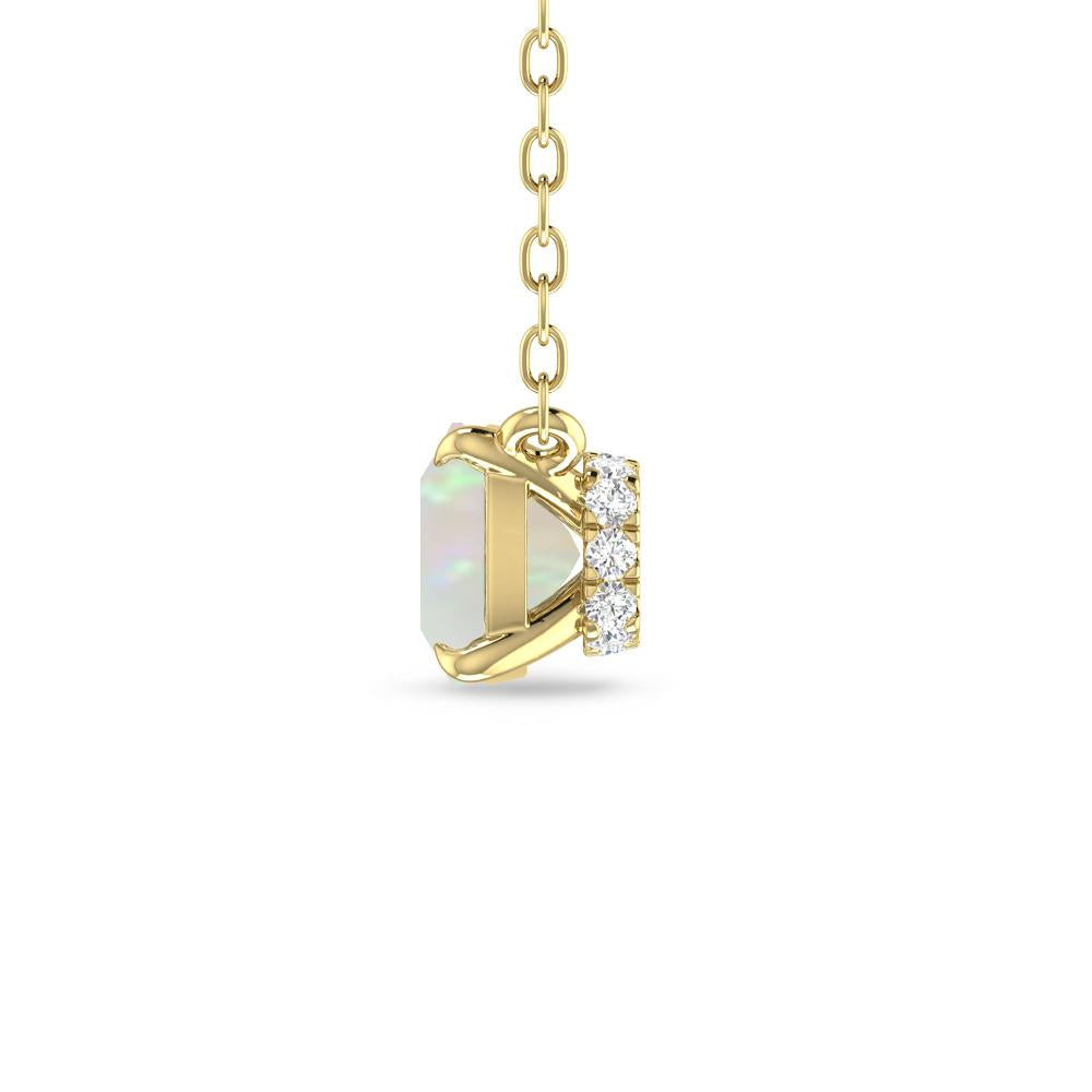 Yellow Gold - Opal