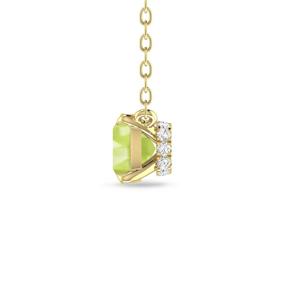 Yellow Gold - Peridot