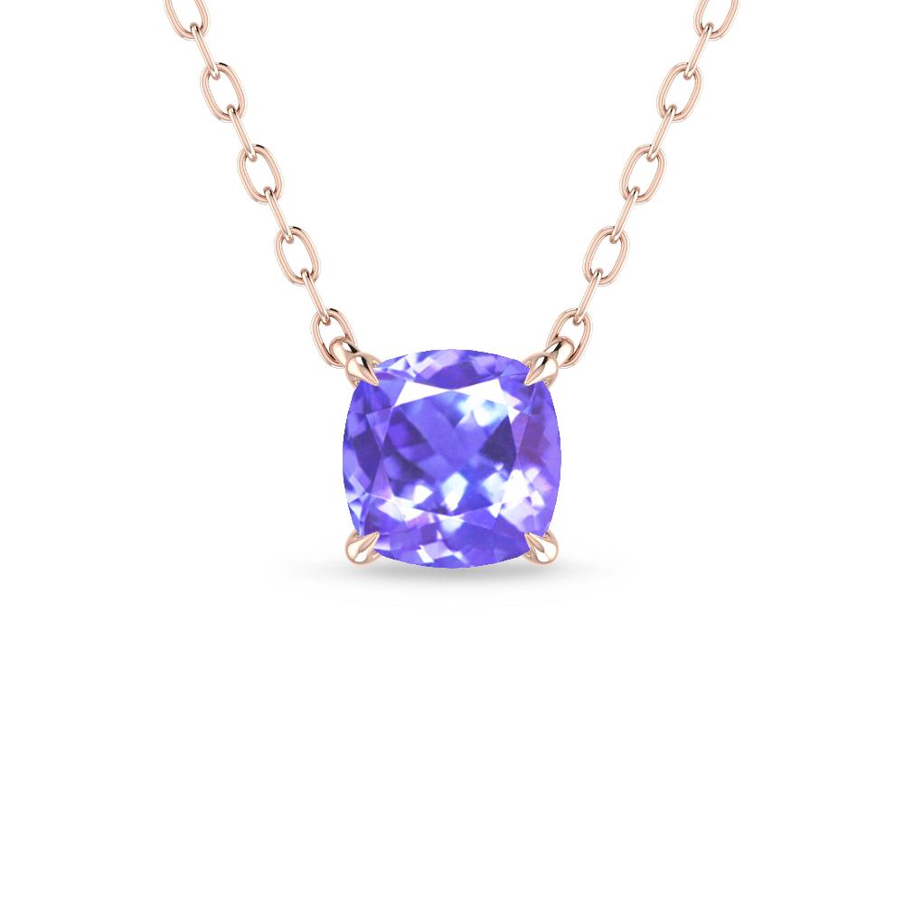 Rose Gold - Tanzanite