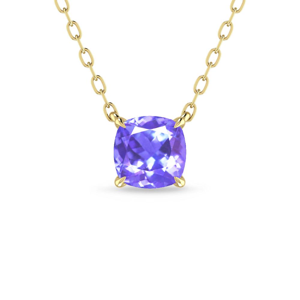 Yellow Gold - Tanzanite