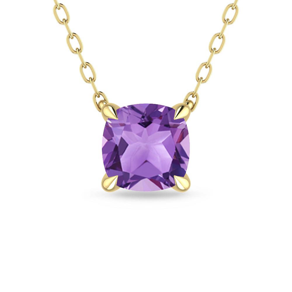 Yellow Gold - Amethyst