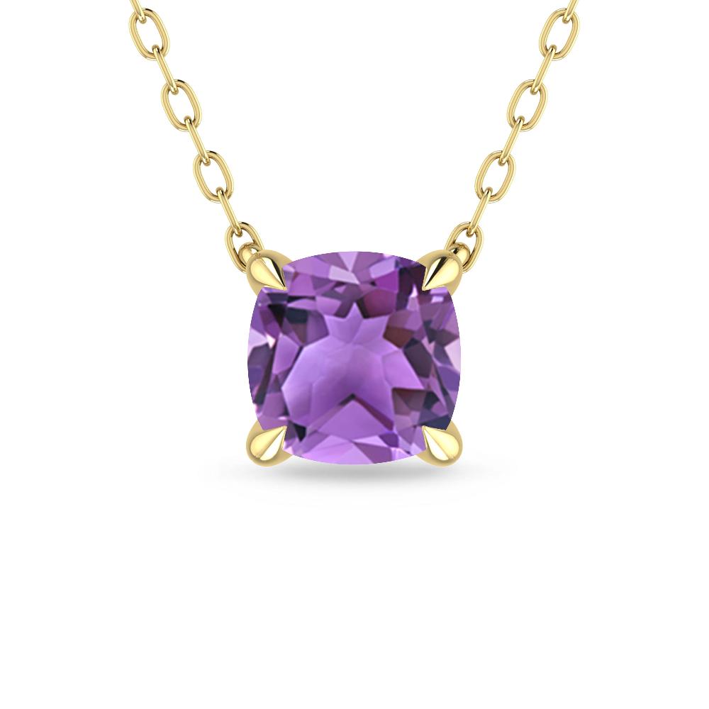 Yellow Gold - Amethyst