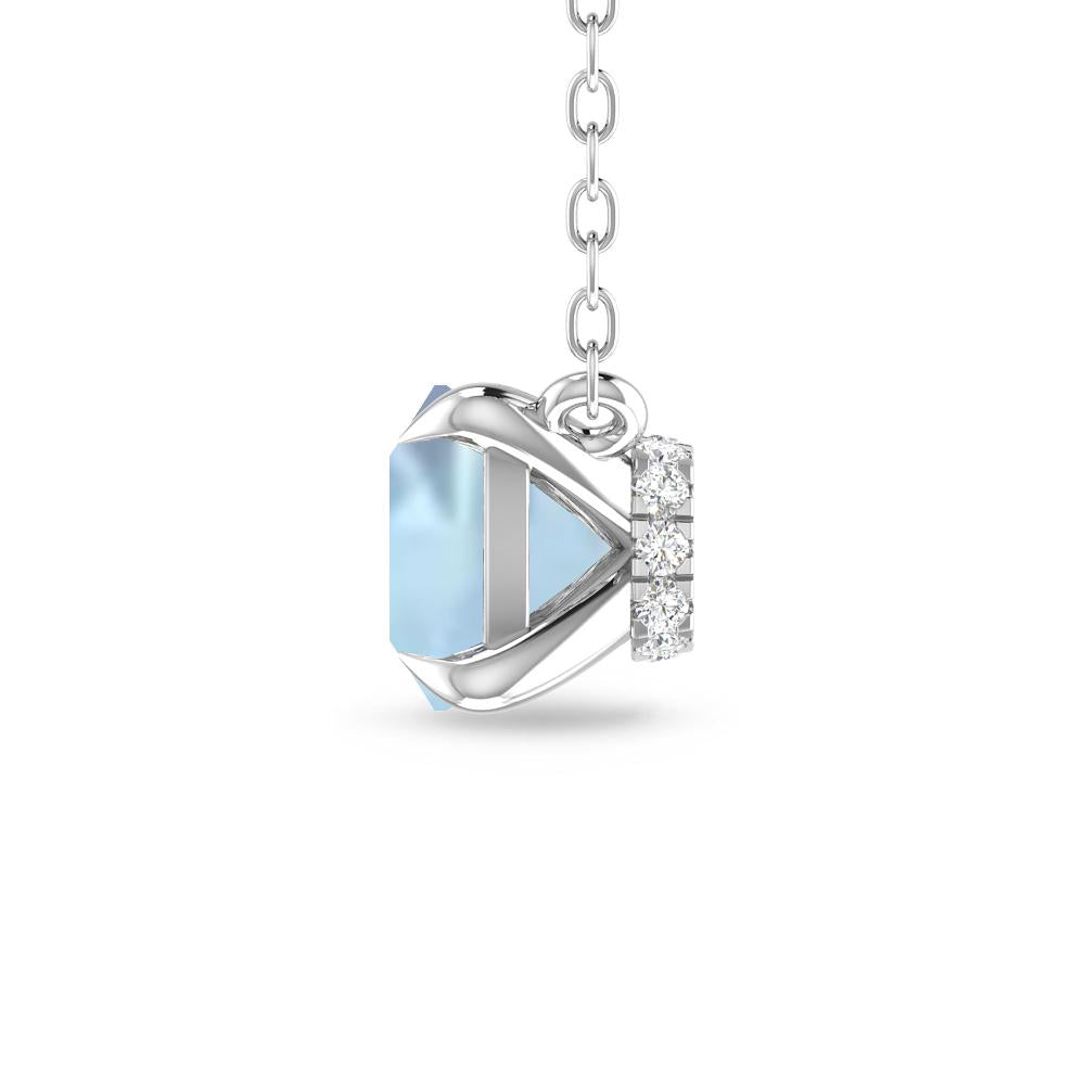 White Gold - Aquamarine