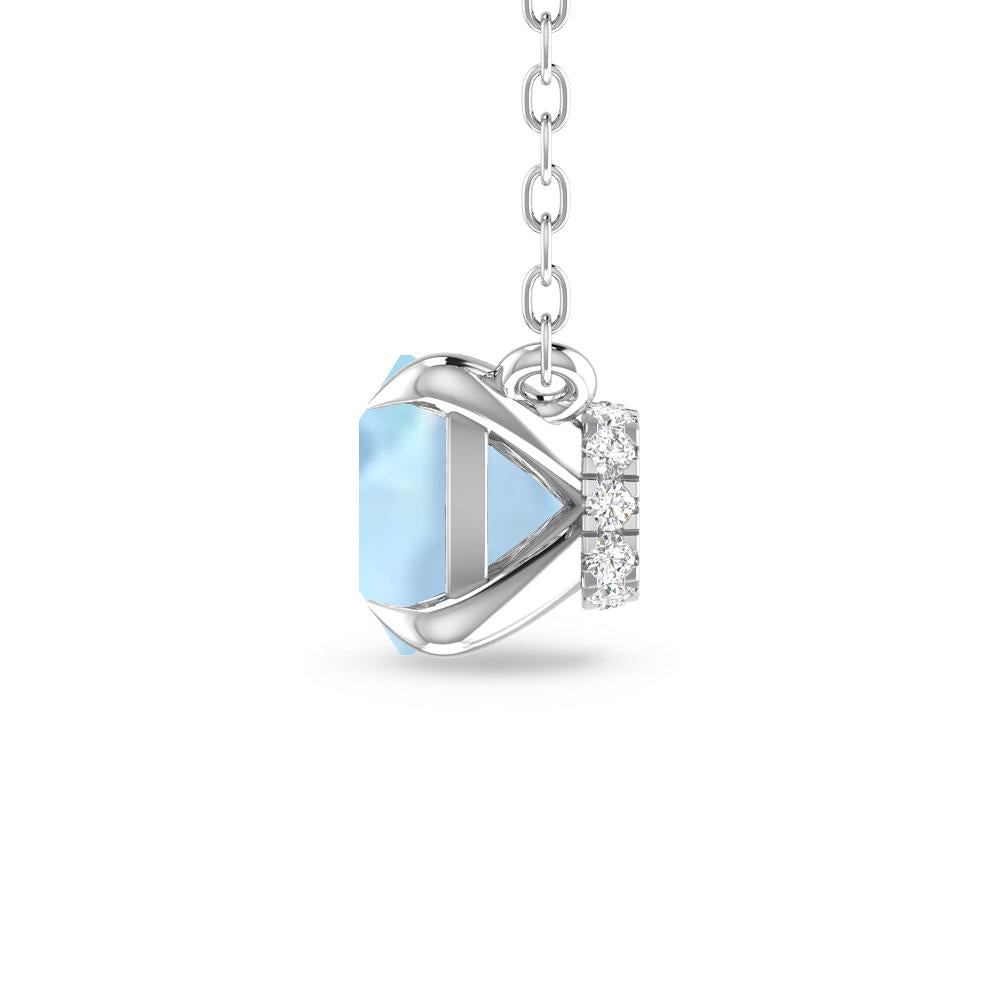 White Gold - Aquamarine