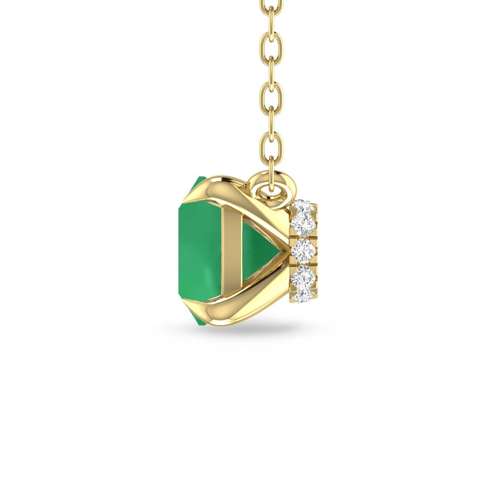 Yellow Gold - Emerald