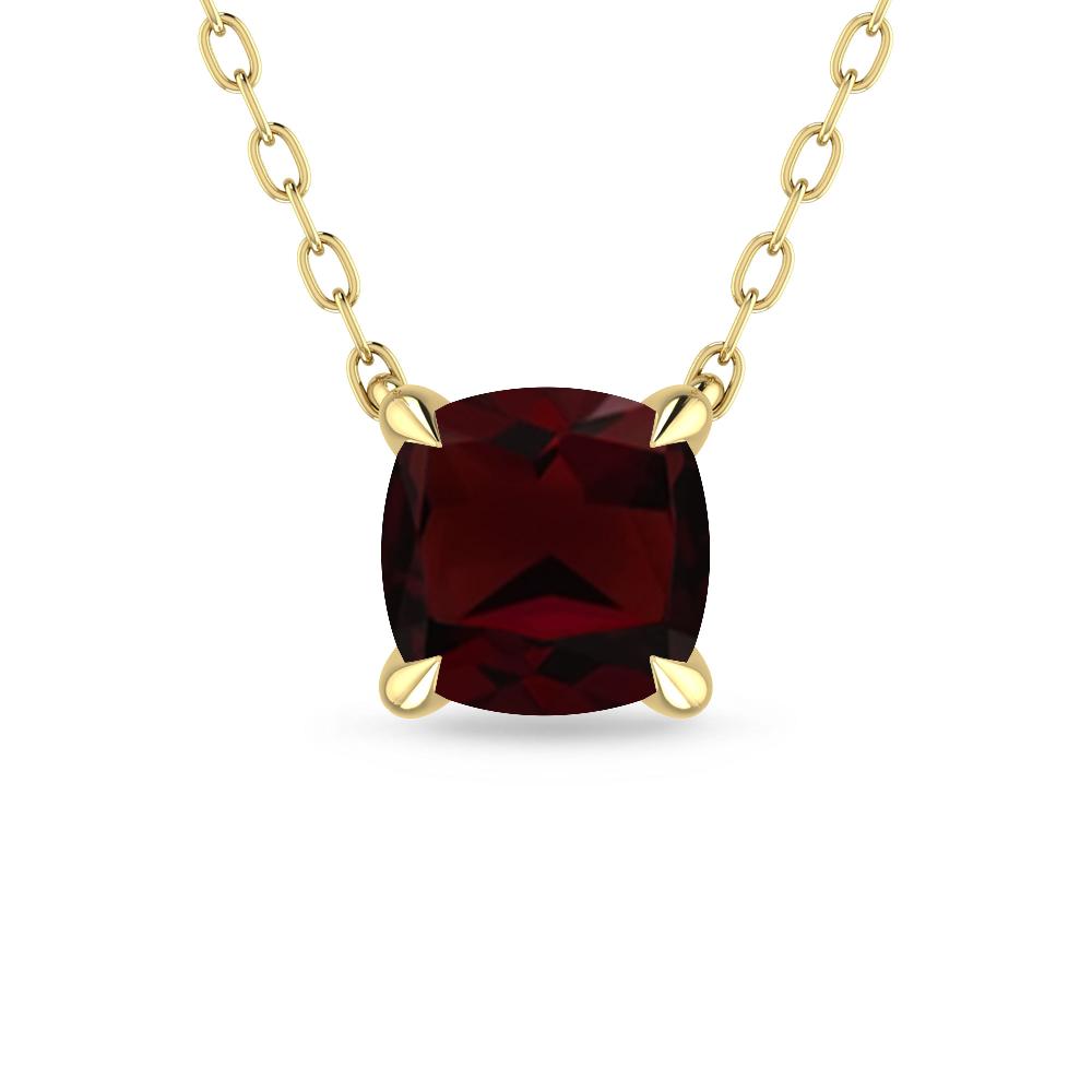 Yellow Gold - Garnet