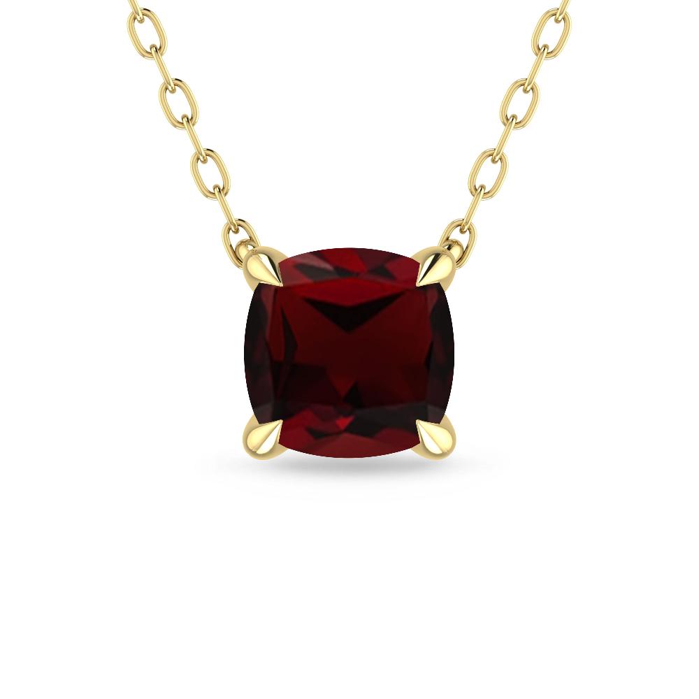 Yellow Gold - Garnet