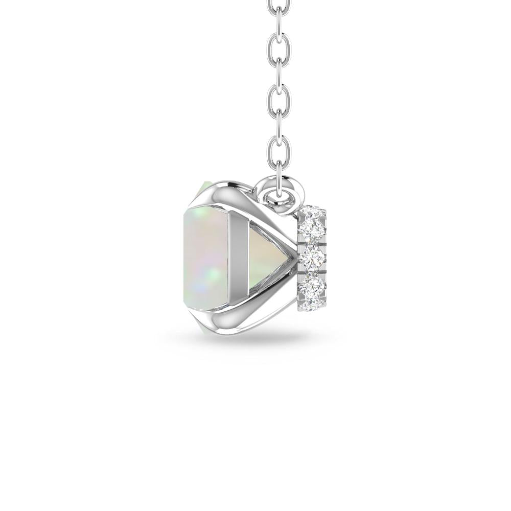 White Gold - Opal
