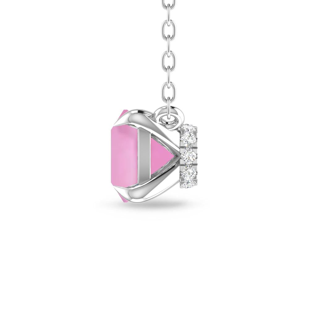 White Gold - Pink Tourmaline