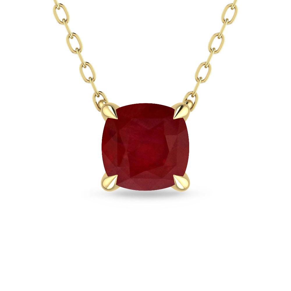 Yellow Gold - Ruby