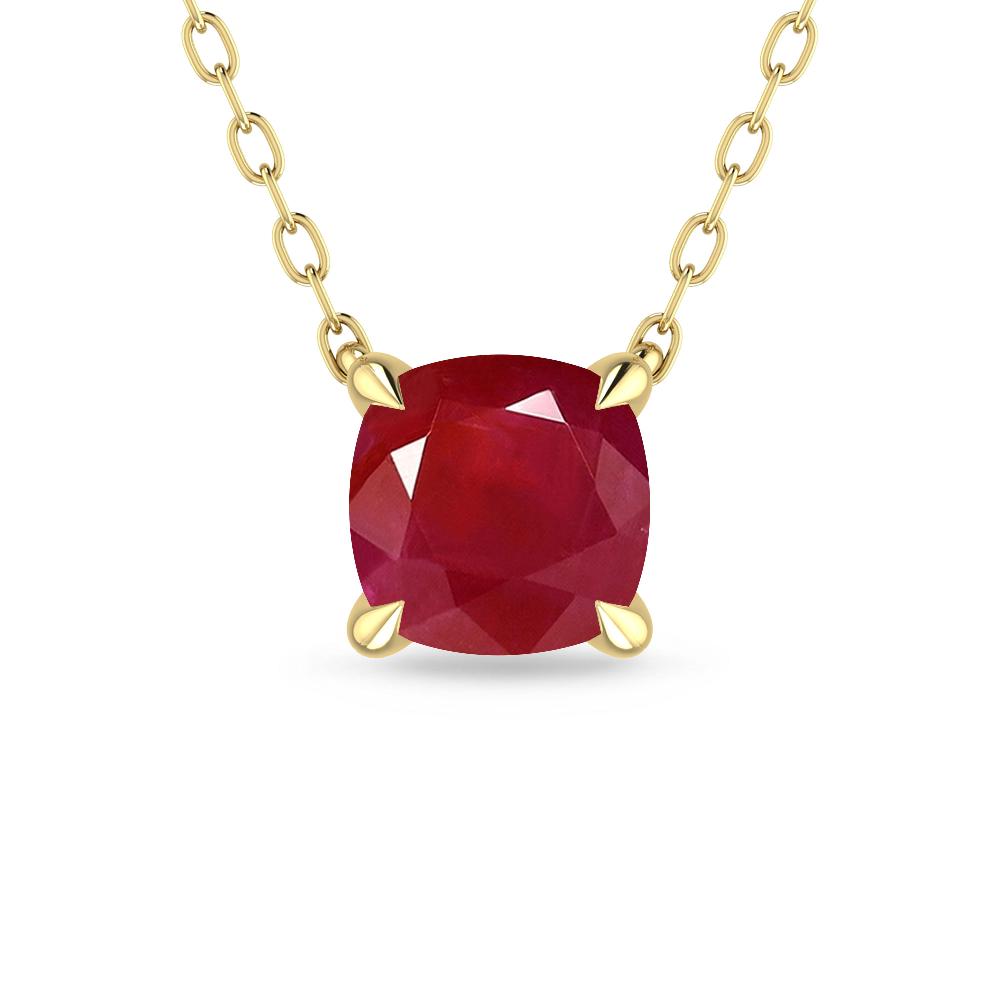Yellow Gold - Ruby