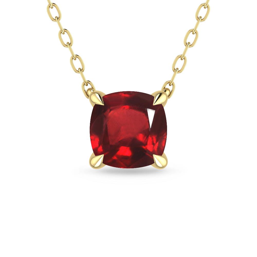 Yellow Gold - Ruby