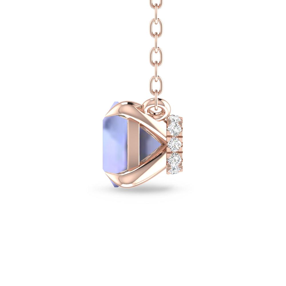 Rose Gold - Tanzanite