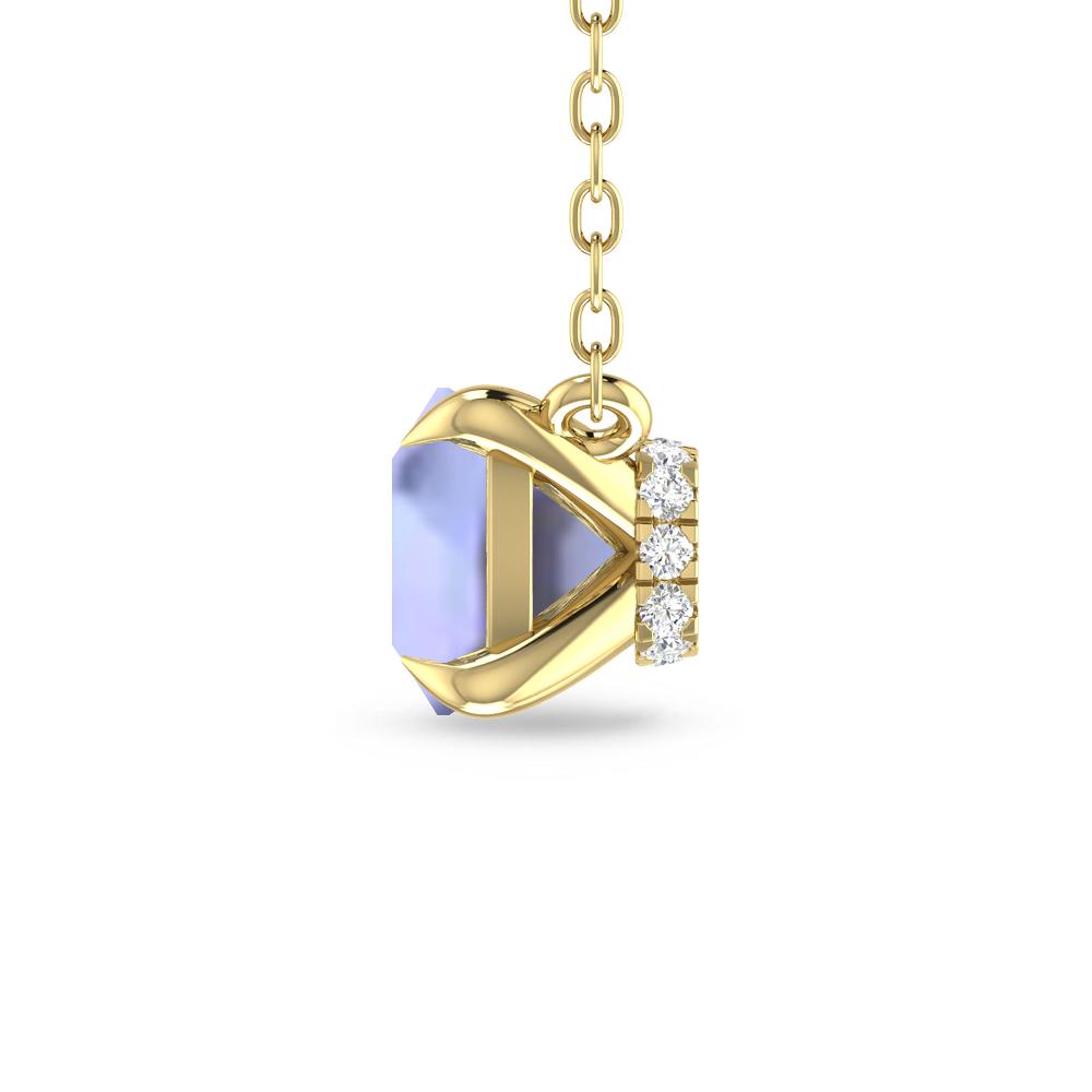 Yellow Gold - Tanzanite