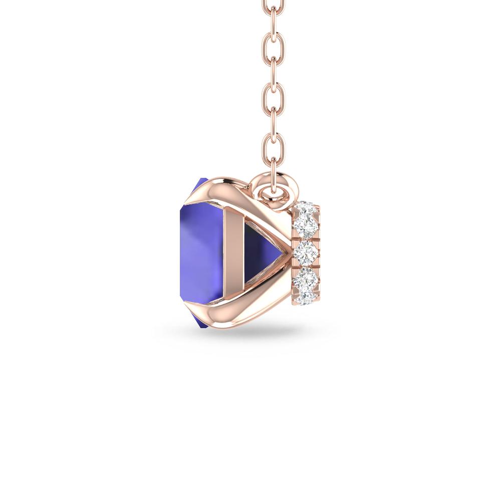 Rose Gold - Tanzanite