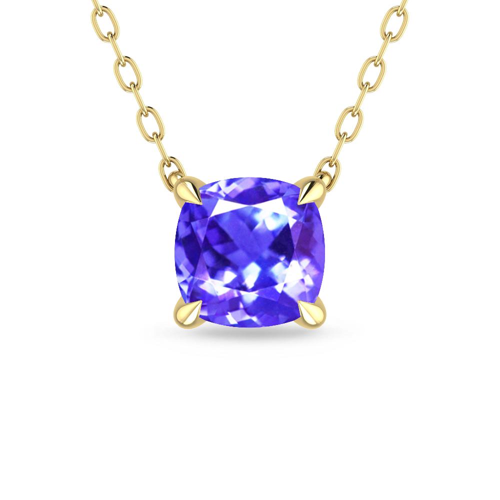 Yellow Gold - Tanzanite
