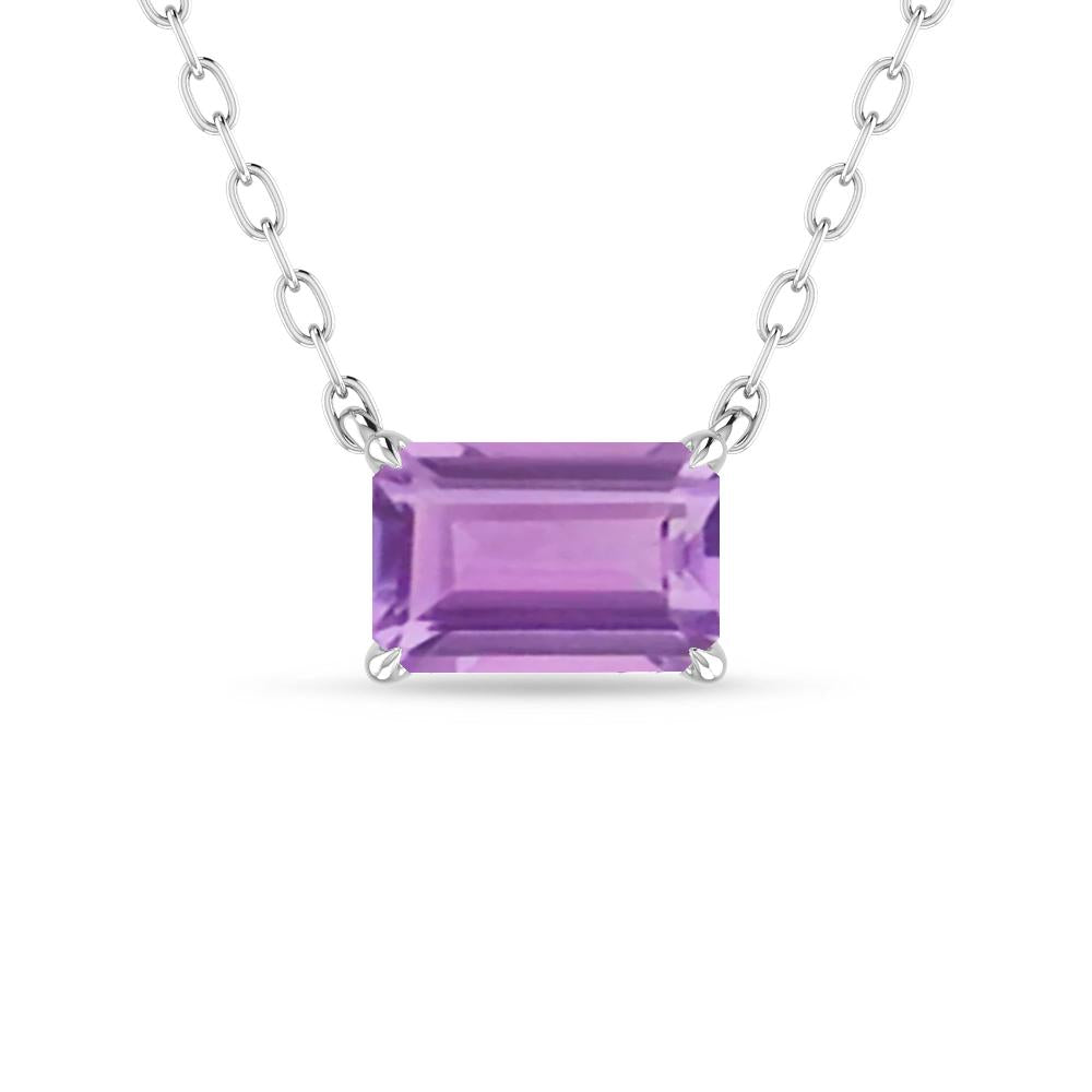 White Gold - Amethyst