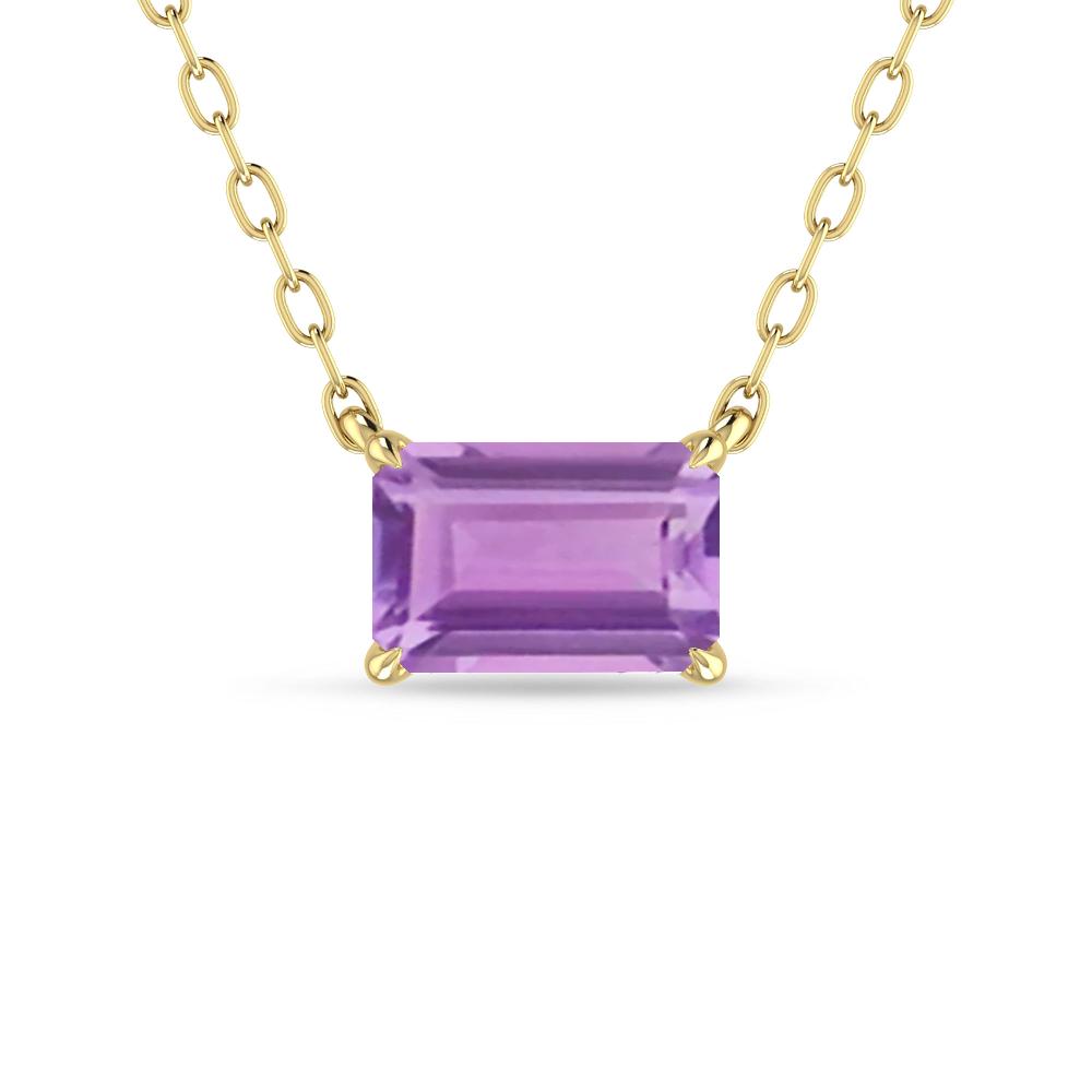 Yellow Gold - Amethyst