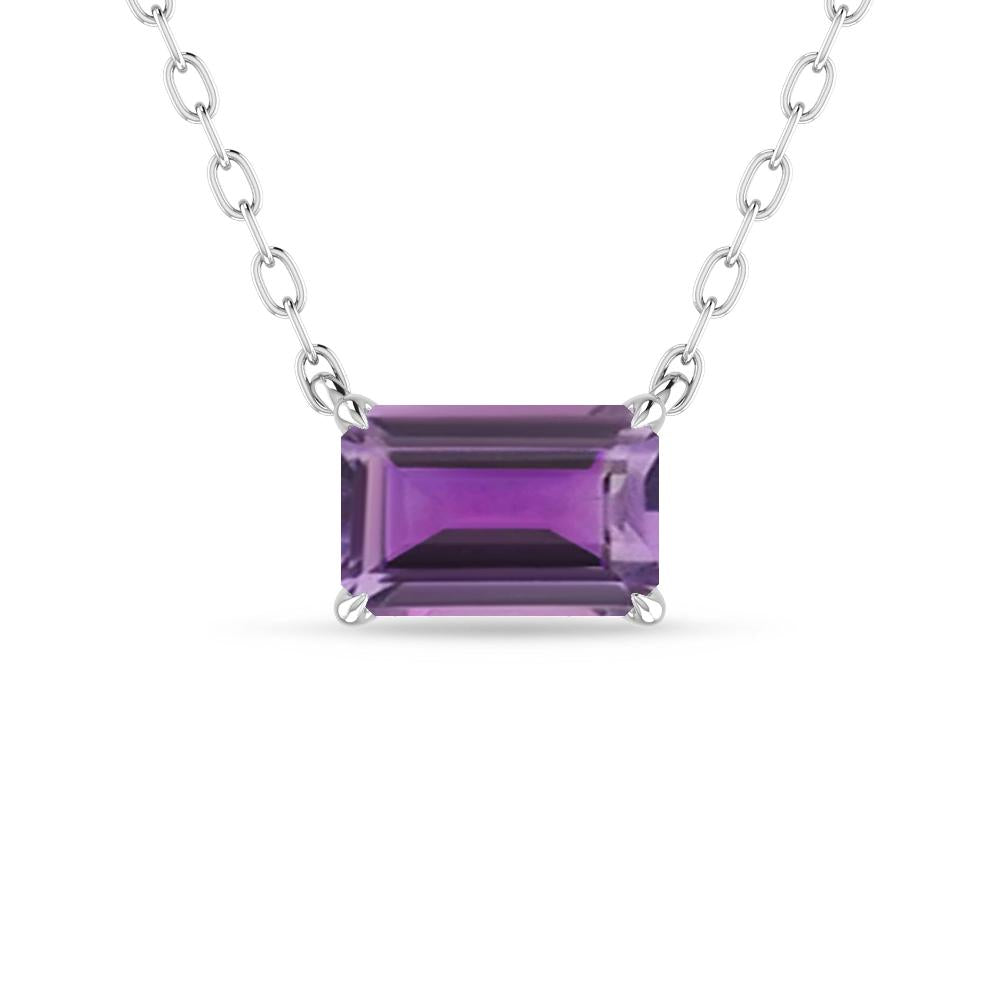 White Gold - Amethyst