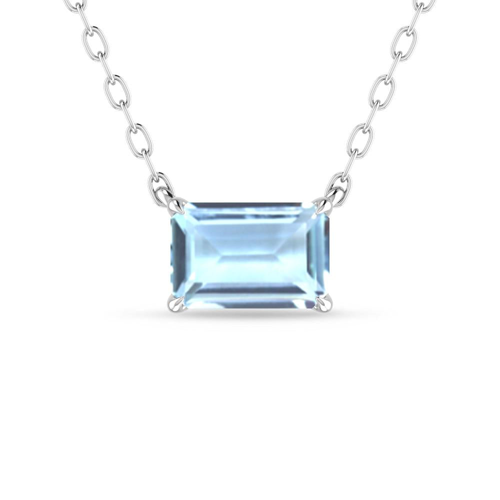 White Gold - Aquamarine
