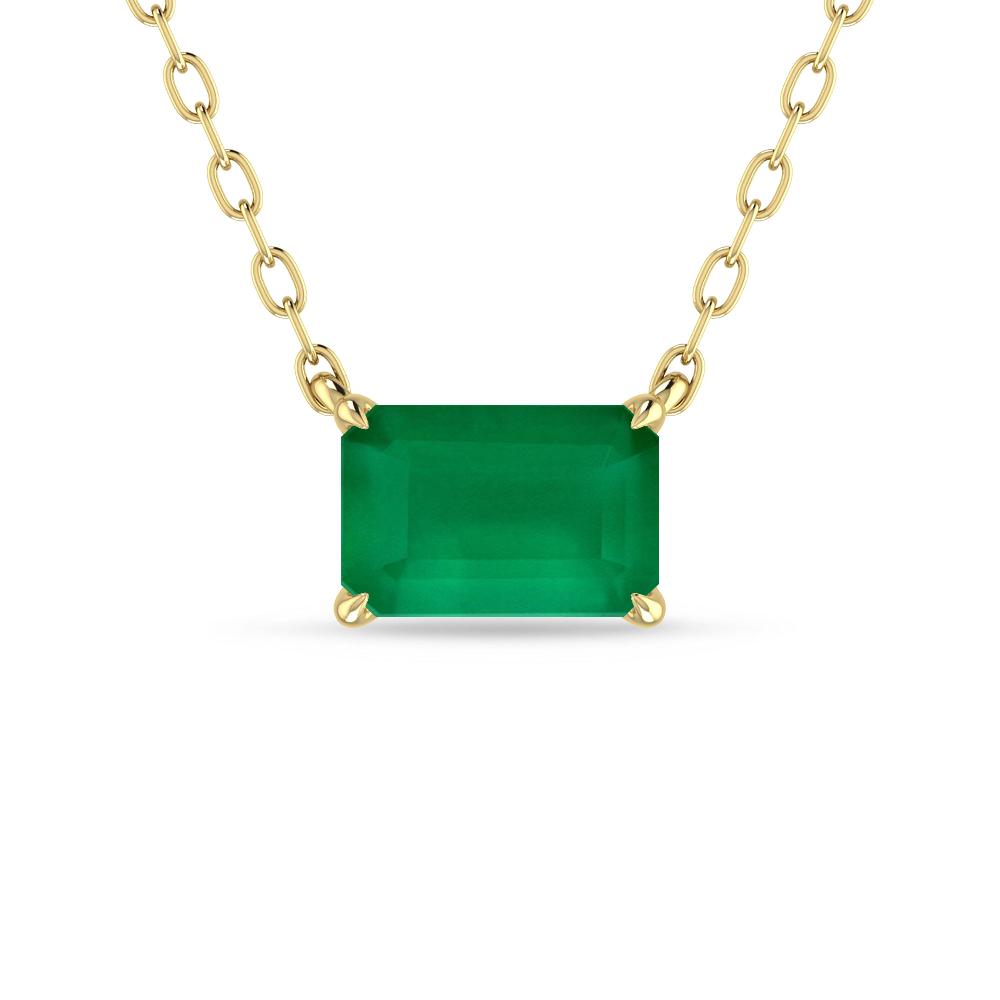 Yellow Gold - Emerald