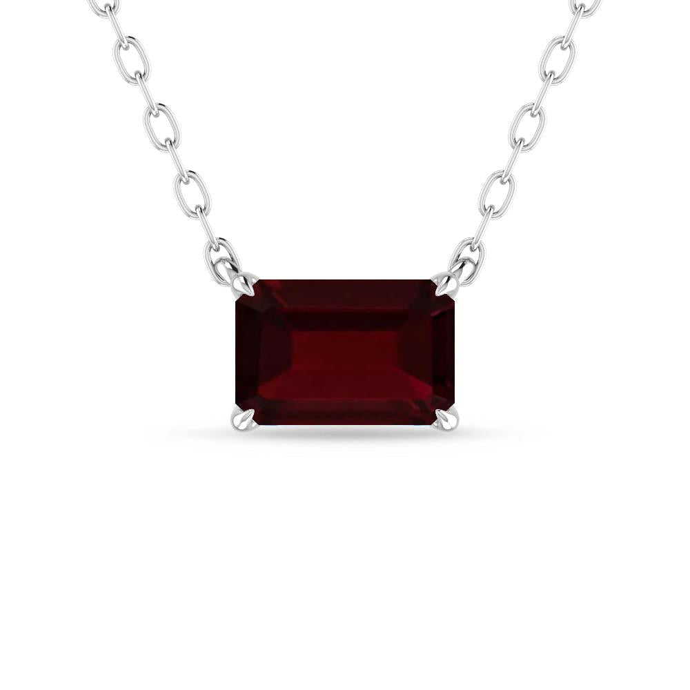 White Gold - Garnet